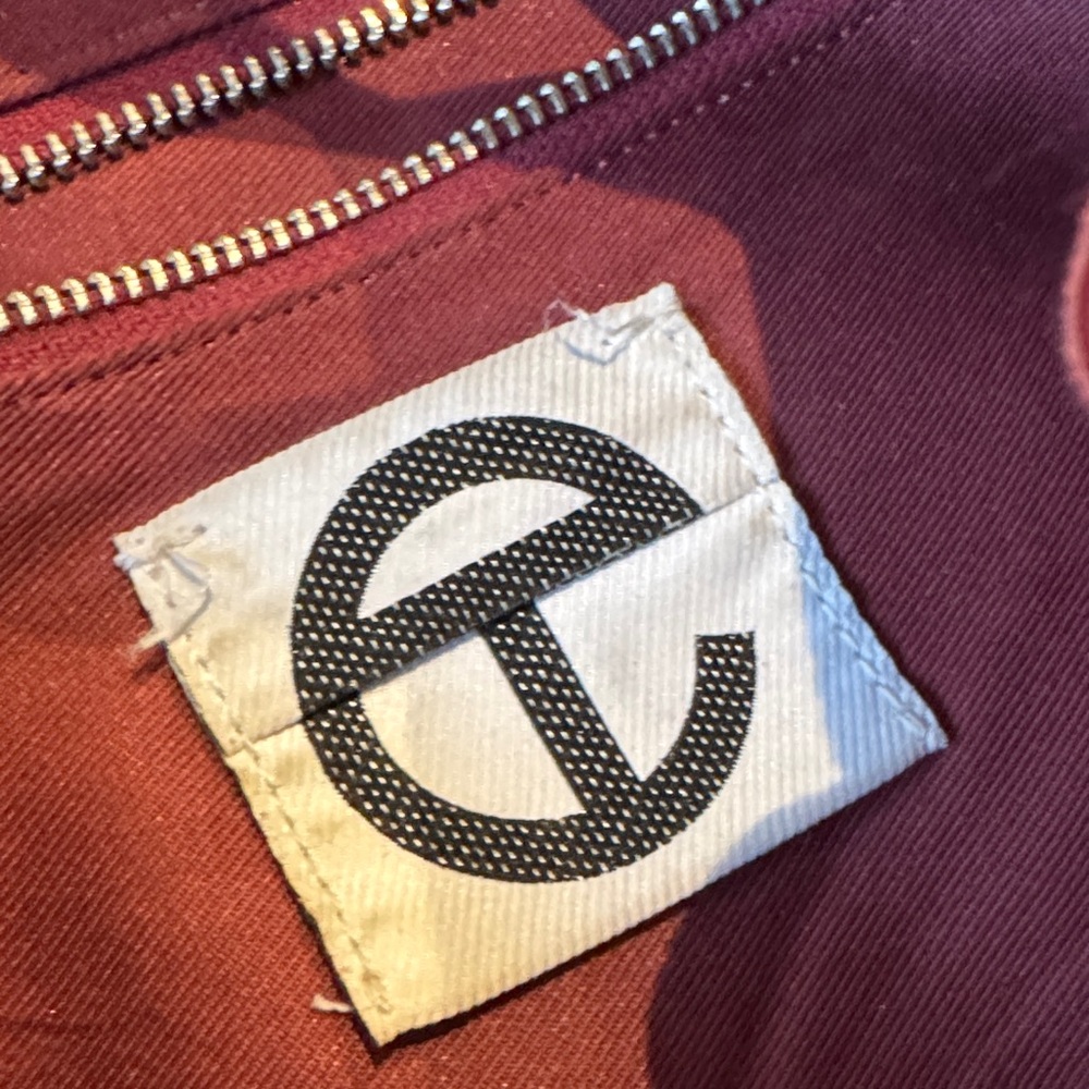 Telfar Deep Burgundy Vegan 2005 Tote Shopper - Picture 10 of 17